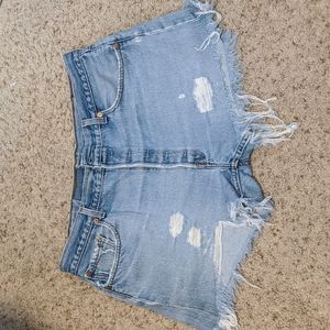Vintage Levi's jean shorts